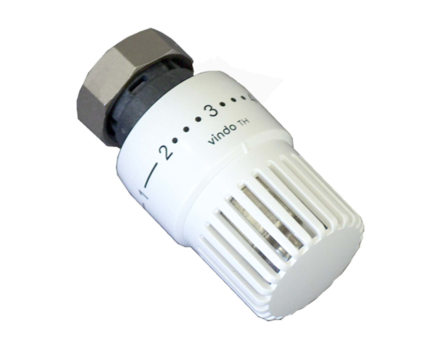 OVENTROP-Thermostat "vindo TH" 7-28 C, 0 * 1-5, Flüssig-Fühler, weiß