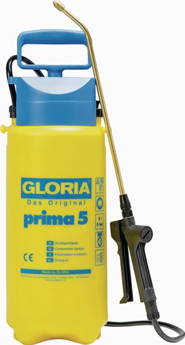 Drucksprühgerät Prima 5 Füllinhalt 5l 3bar Perbunan (NBR) G.1,42kg GLORIA Drucksprühgerät Prima 5 Füllinhalt 5l 3bar Perbunan (NBR) G.1,42kg GLORIA