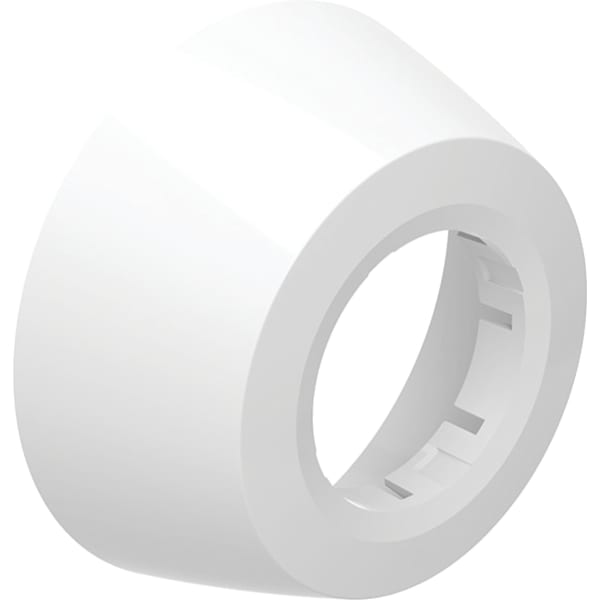 Geberit Wandrosette tief einteilig d50 D8,5cm weiß-alpin