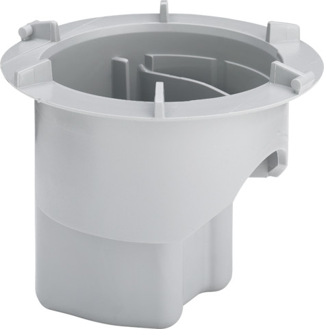 Viega Gehäuseoberteil 6956.1-253 in 110x82mm Kunststoff grau