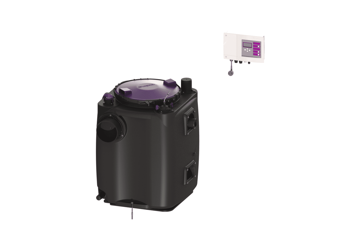KESSEL-Hebeanlage Aqualift S 200 Duo, GTF 600, freie Aufstellung