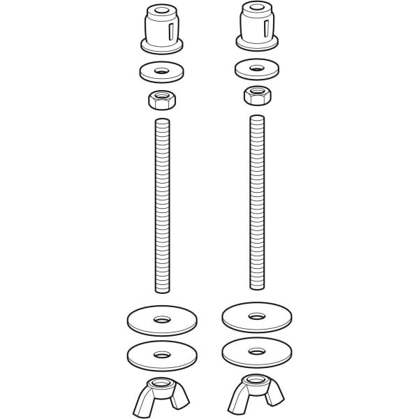 Geberit Befestigungmaterial für ONE Aufsatzwaschtisch Geberit Befestigungmaterial für ONE Aufsatzwaschtisch