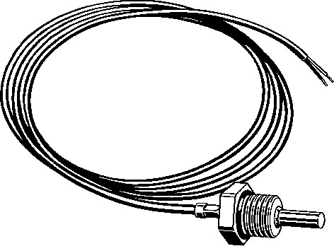 Viega Temperatursensor AquaVip 2245.66 aus Edelstahl in G 1/4 x 24,5