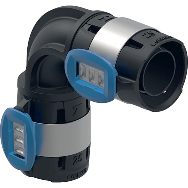 Geberit FlowFit Bogen 90Gr, PPSU, d40