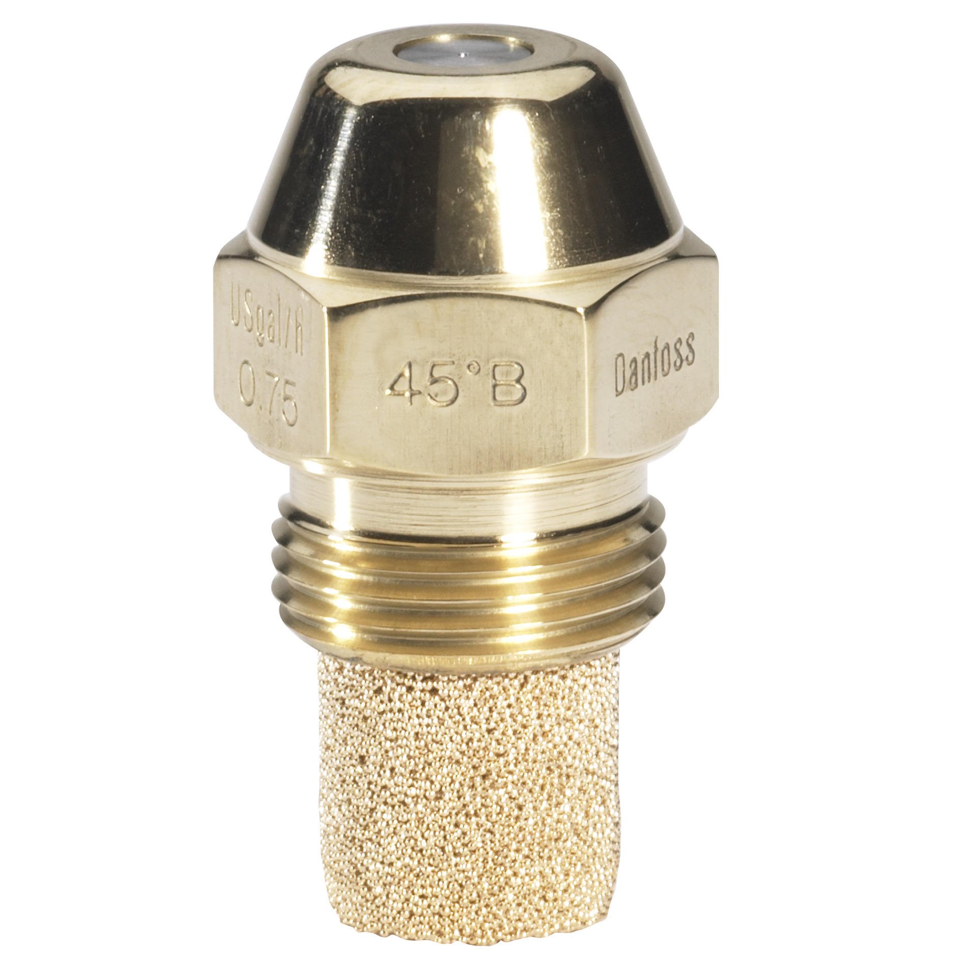Danfoss Öldüse OD-B, Halbhohlkegel 1,25 USgal/h, 45 Grad Danfoss Öldüse OD-B, Halbhohlkegel 1,25 USgal/h, 45 Grad