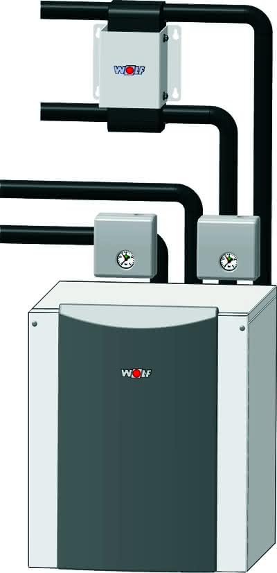 Wolf Wärmepumpe Wasser-Wasser BWW-1-07 geeignet zur Innenaufstellung