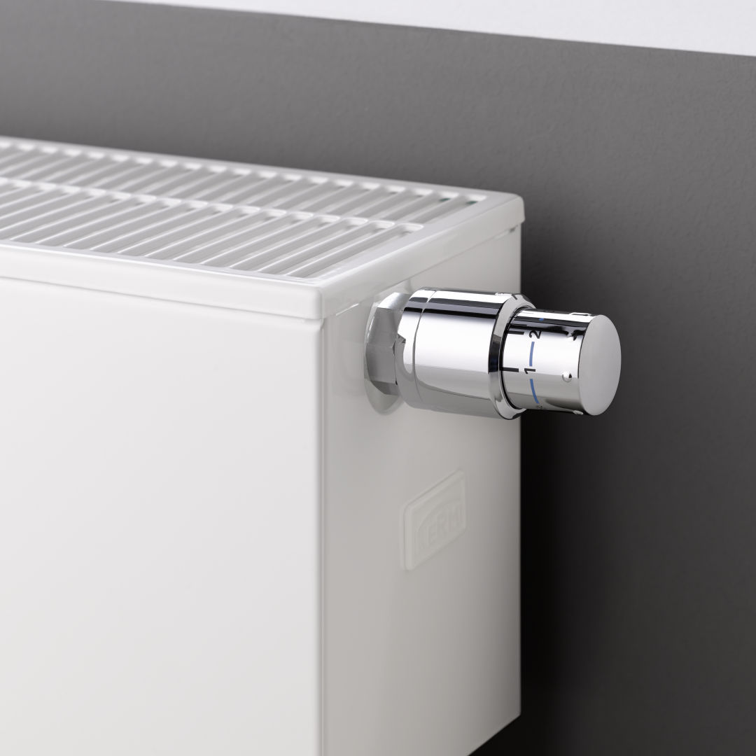 Kermi Plan-V T11 505x63x1205 QN903, RAL9016, 10bar, Vent.li, m.Abd,BK