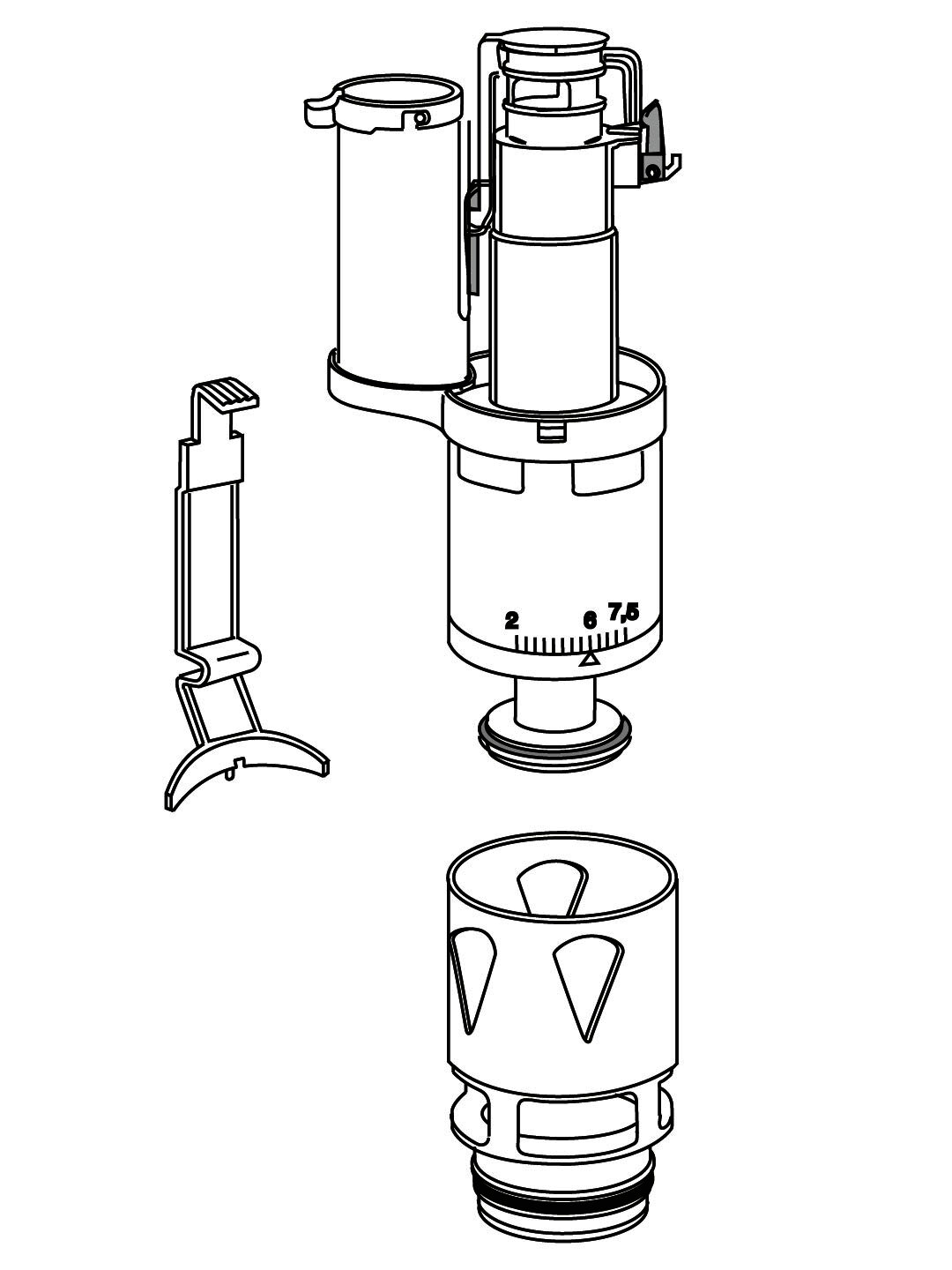 Ablaufventil-Set B21