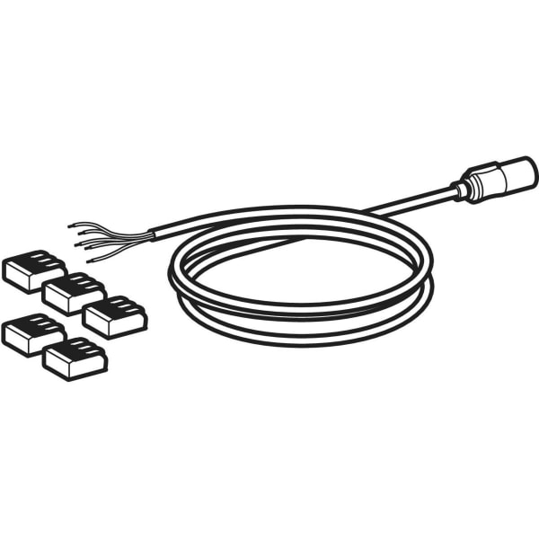 Geberit Verbindungskabel f. ext. Sensor f. Hygienesp. im UP-SPK, Stecker schwarz