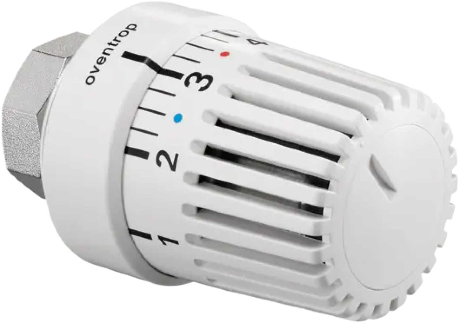 OVENTROP-Thermostat "Uni LH" 8-38 C, 1-7, Flüssig-Fühler, weiß