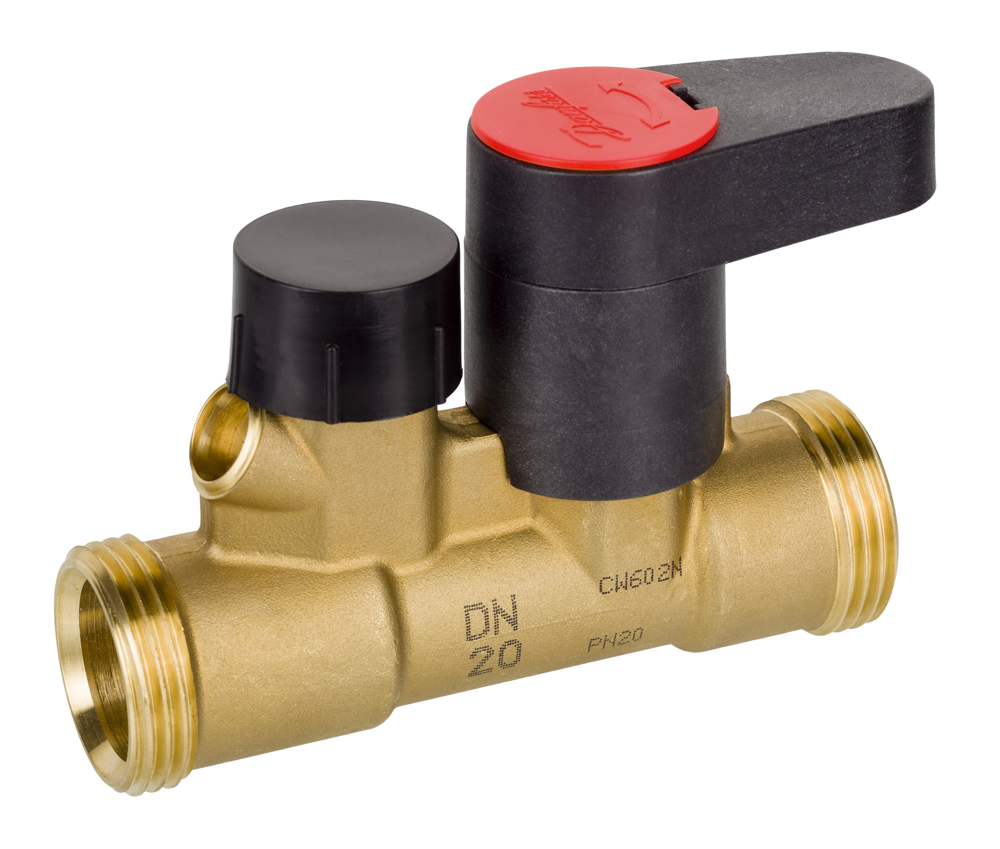 Danfoss Absperr-u.Entleerventil MSV-S Leno MSV-S 15, G 3/4 A