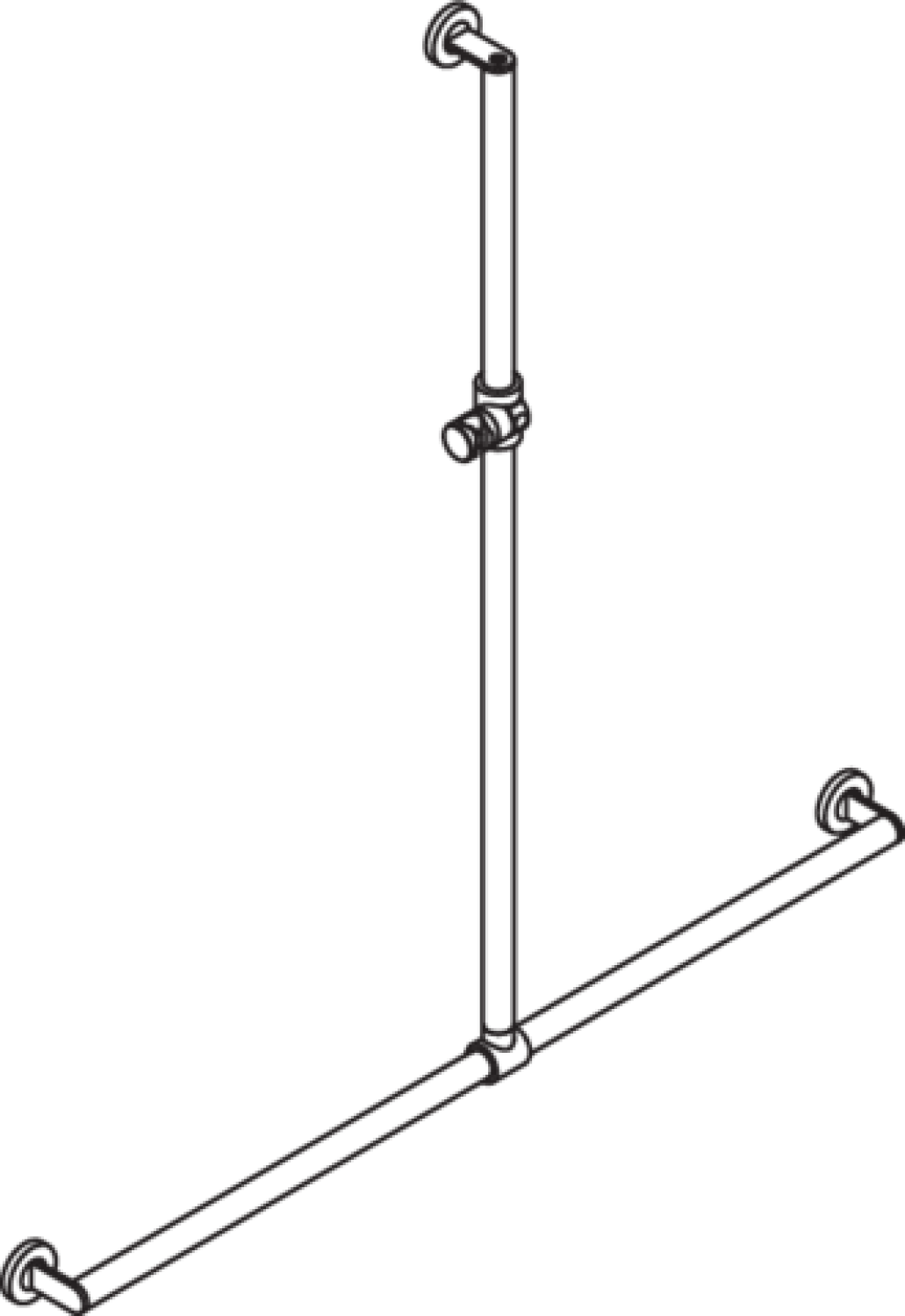 HEWI DUHA, d:32, A1:1250. W1:1184, plvb, Br.H.Kst. weiß tiefmatt