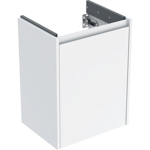 Geberit Renova Plan US für HWB, mit 1 Tür 45,7x60,6x35cm, weiß/l. seidenglanz