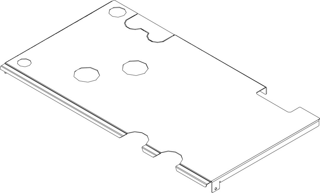 BOSCH Ersatzteil TTNR: 8738209431 Abdeckung A/W hinten