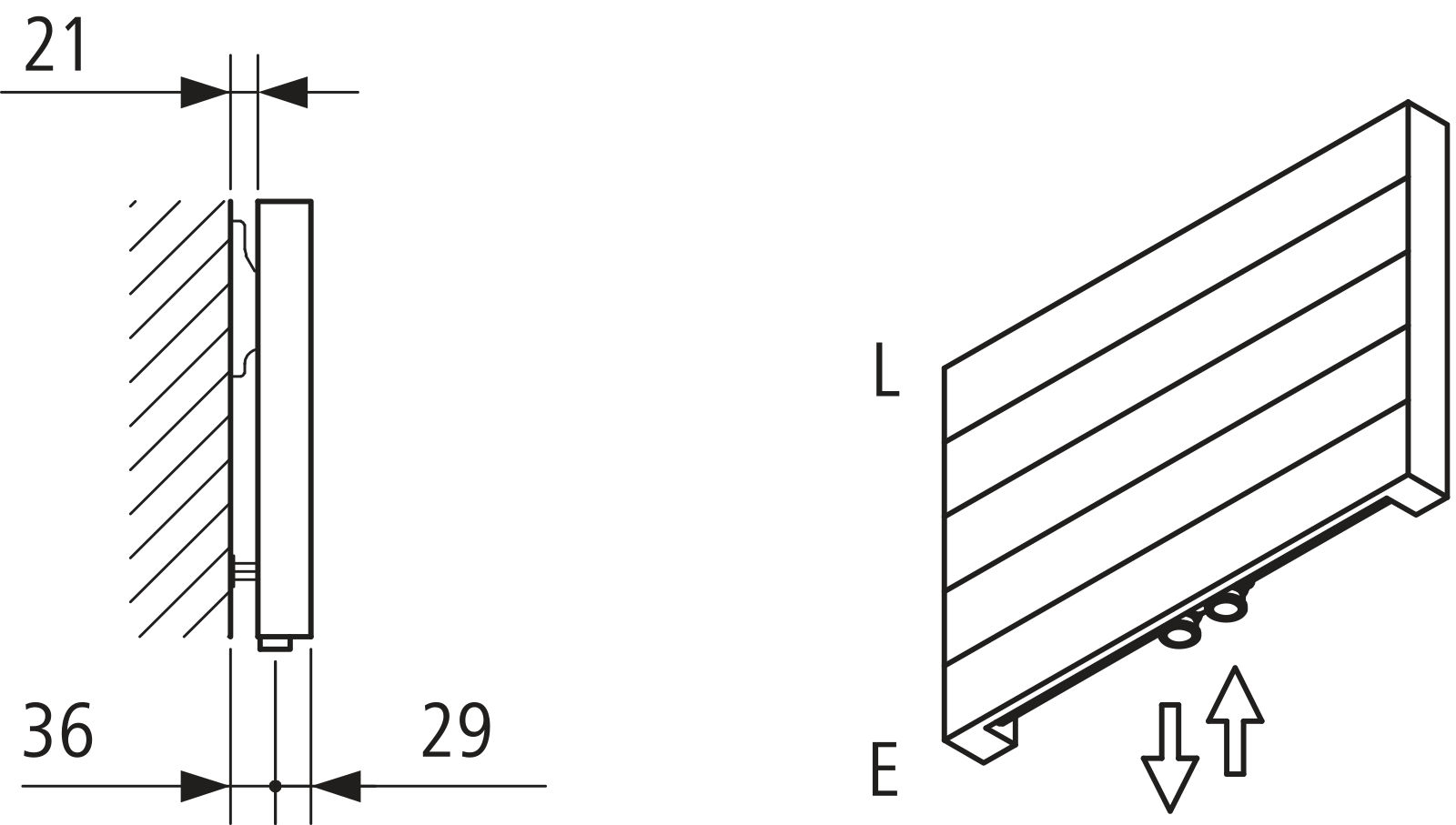 Kermi Heizwand HHN Typ10 BH910x43x700mm QN641, RAL9016, 6bar, o. Abd, ANB12