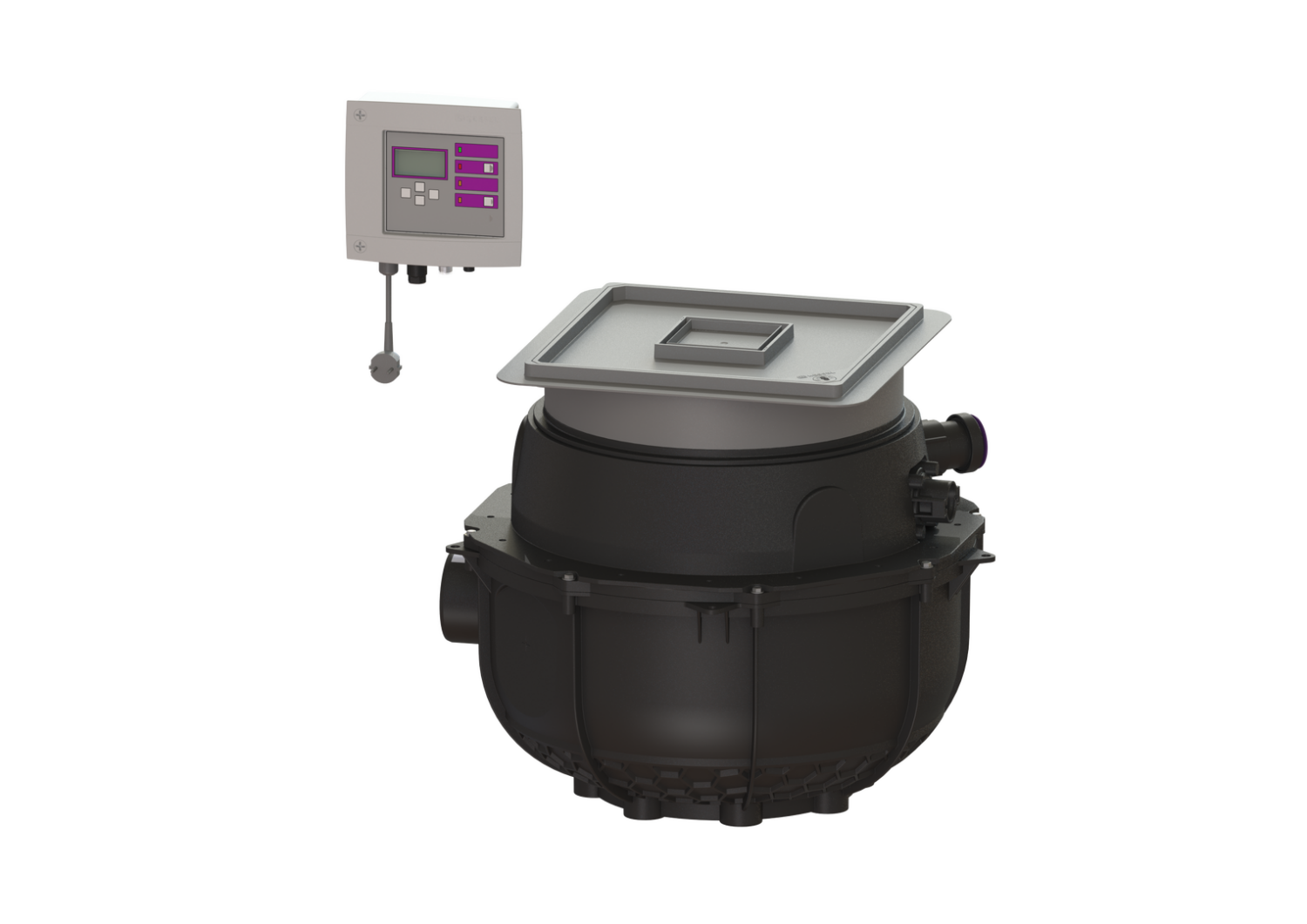 KESSEL-Hebeanlage Aqualift S Compact Tronic, GTF500, resist., Bodenpl., befl.