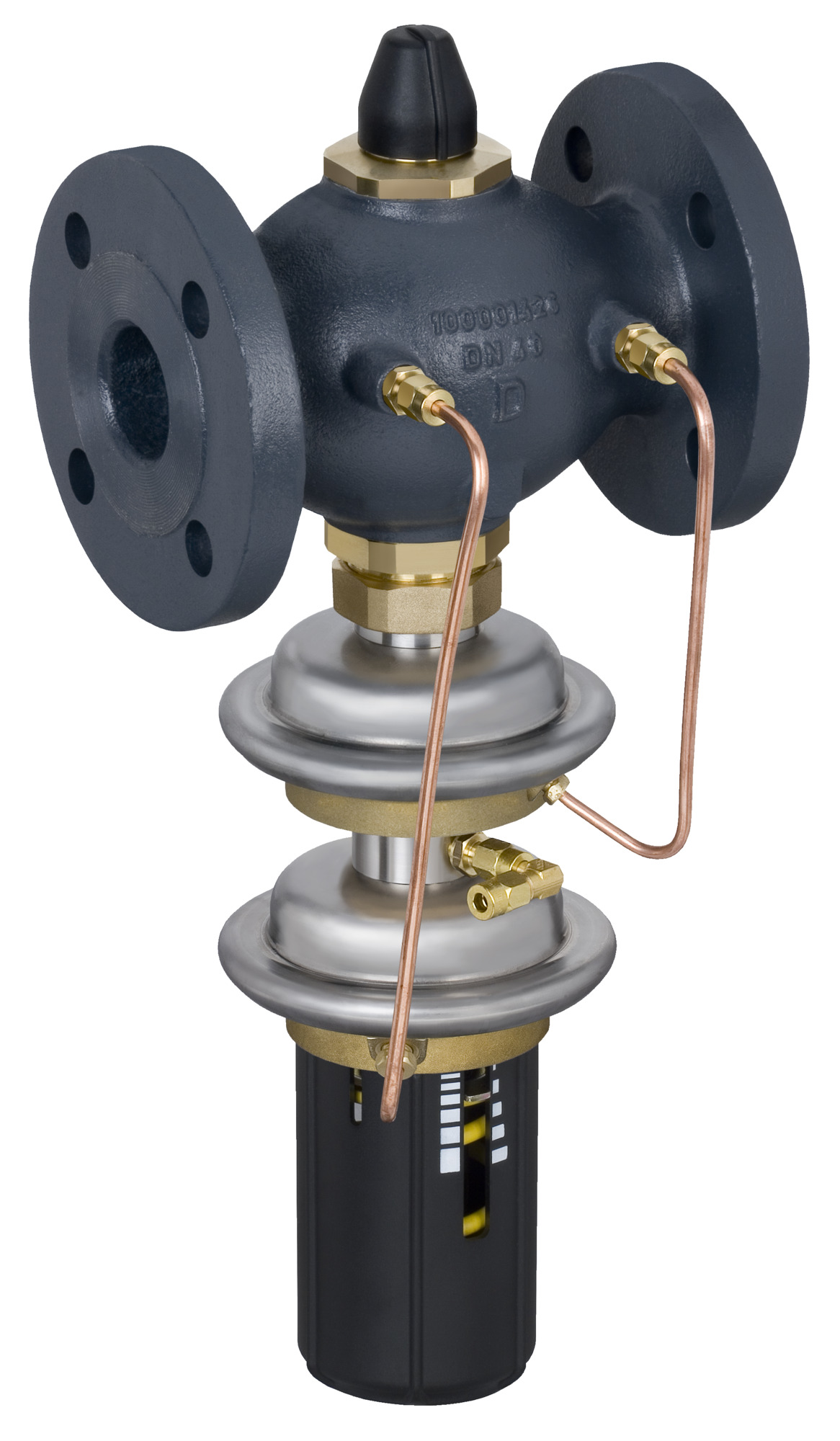 Danfoss Diff.Druck.+ V,stromreg.AVPQ4 DN40, Kvs 20,0, 0,1-1,0bar, Flansch