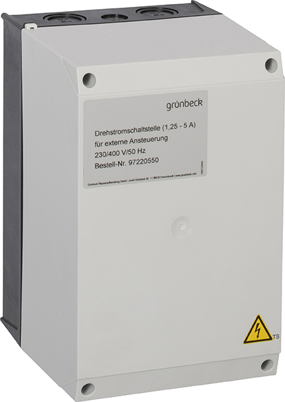 Gruenbeck Drehstromschaltstelle für externe Ansteuerung 1,25-5A Gruenbeck Drehstromschaltstelle für externe Ansteuerung 1,25-5A