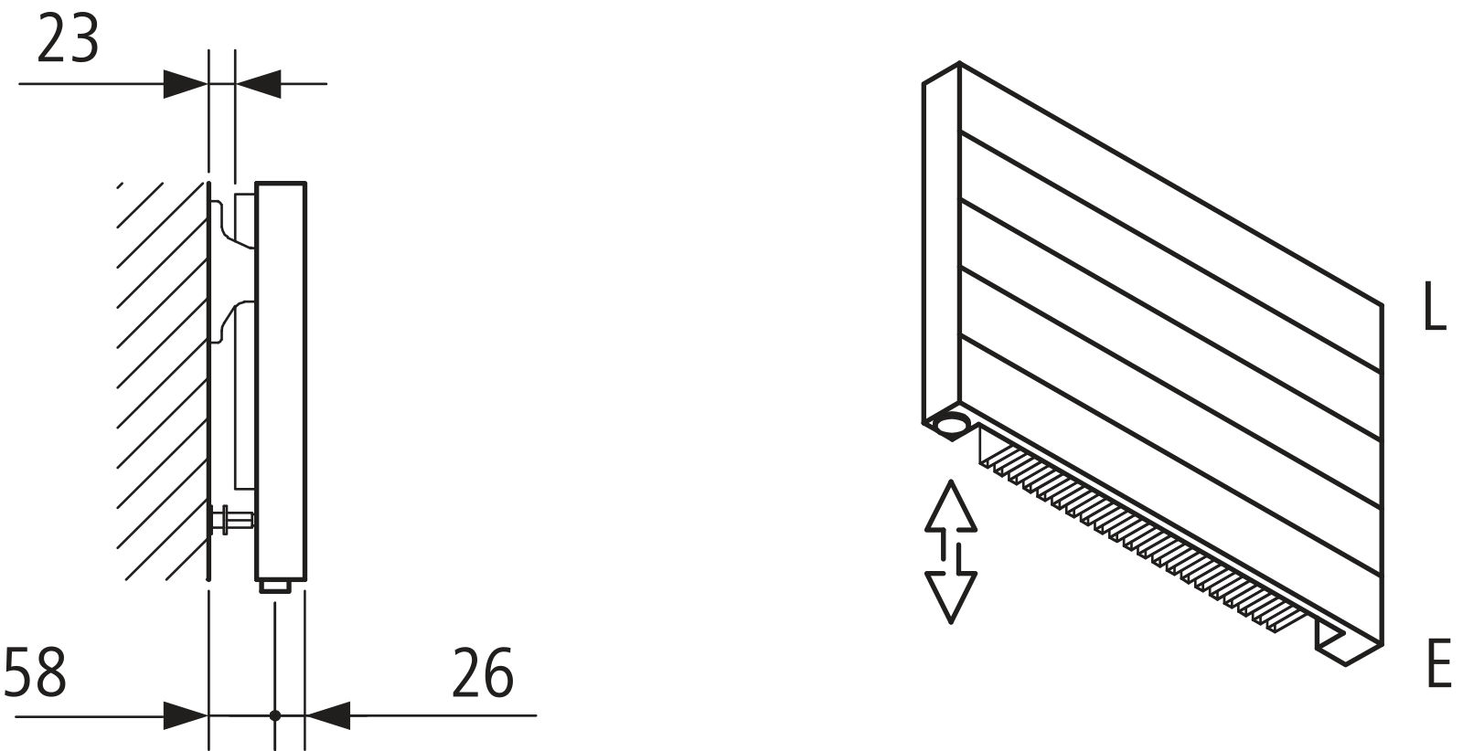 Kermi Heizwand HHN Typ11 BH140x61x1000mm QN376,weiß,6bar,m.Abd.,AB 12,LH120