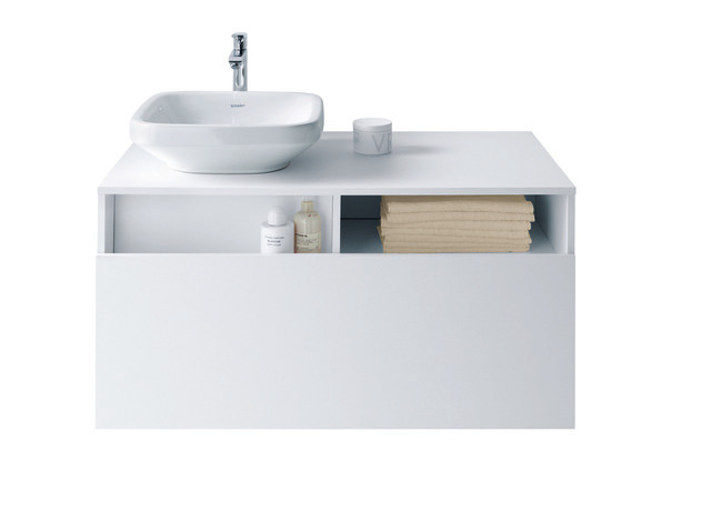 DU Aufsatzbecken DuraStyle 430 mm o.ÜL, o.HLB, geschliffen, weiß