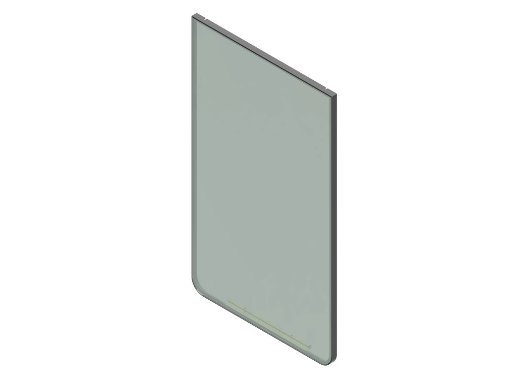 BOSCH Ersatzteil TTNR: 8738209427 Vorderwand Bo unten weiss (Glas)