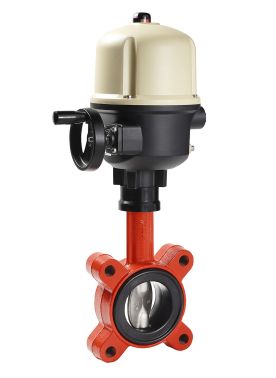 KSB Einklemm-Absperrklappe BOAX-SF m.E-Antrieb AQ10 230V PN 10/16 DN 125
