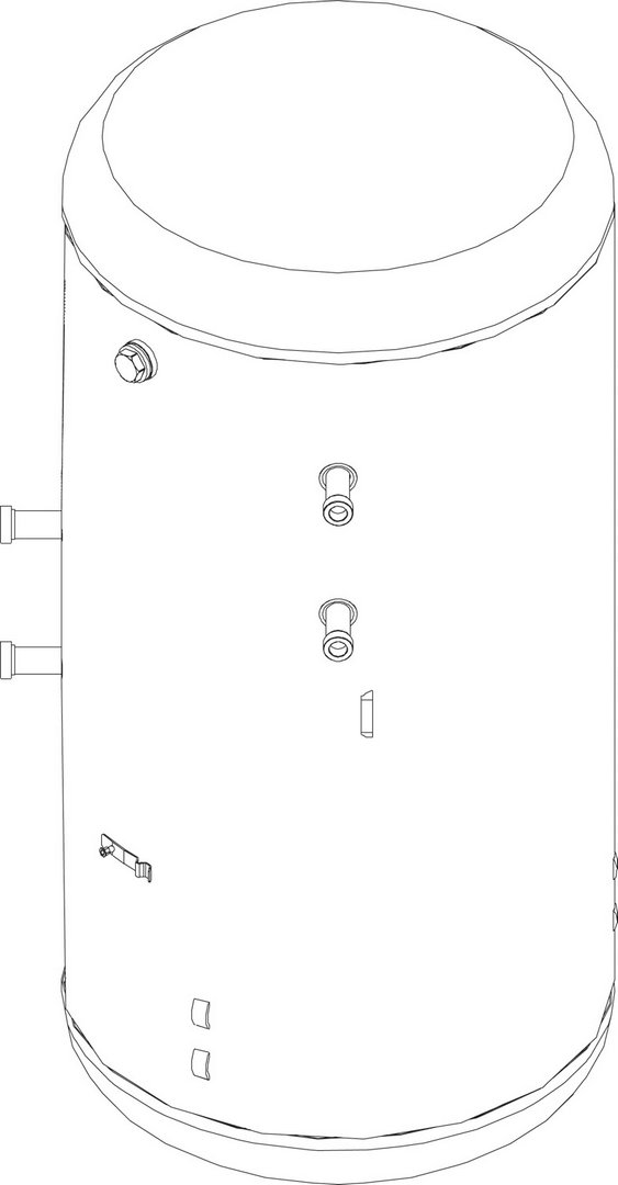 BOSCH Ersatzteil TTNR: 8733703230 Solarspeicher 180 l