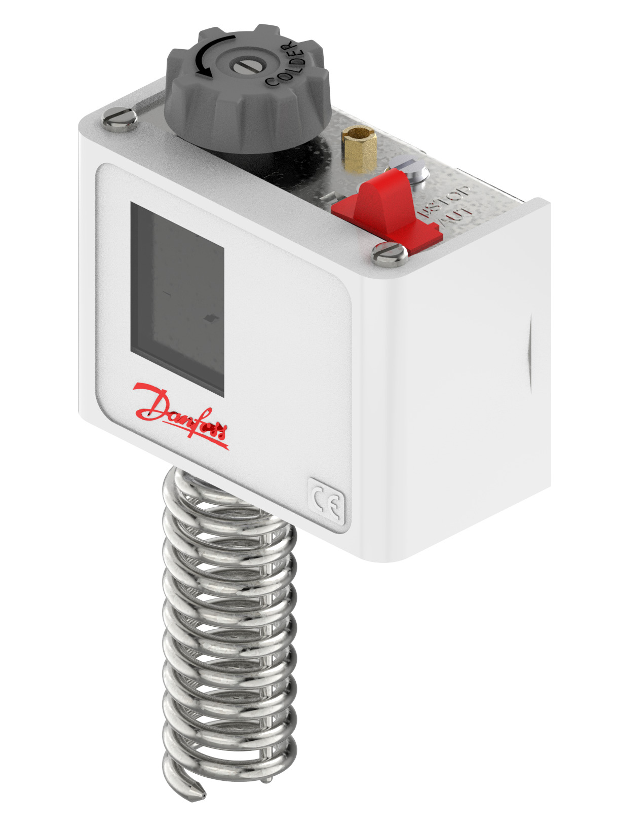 Danfoss Thermostat, KP62, -30-15C SPDT, IP30