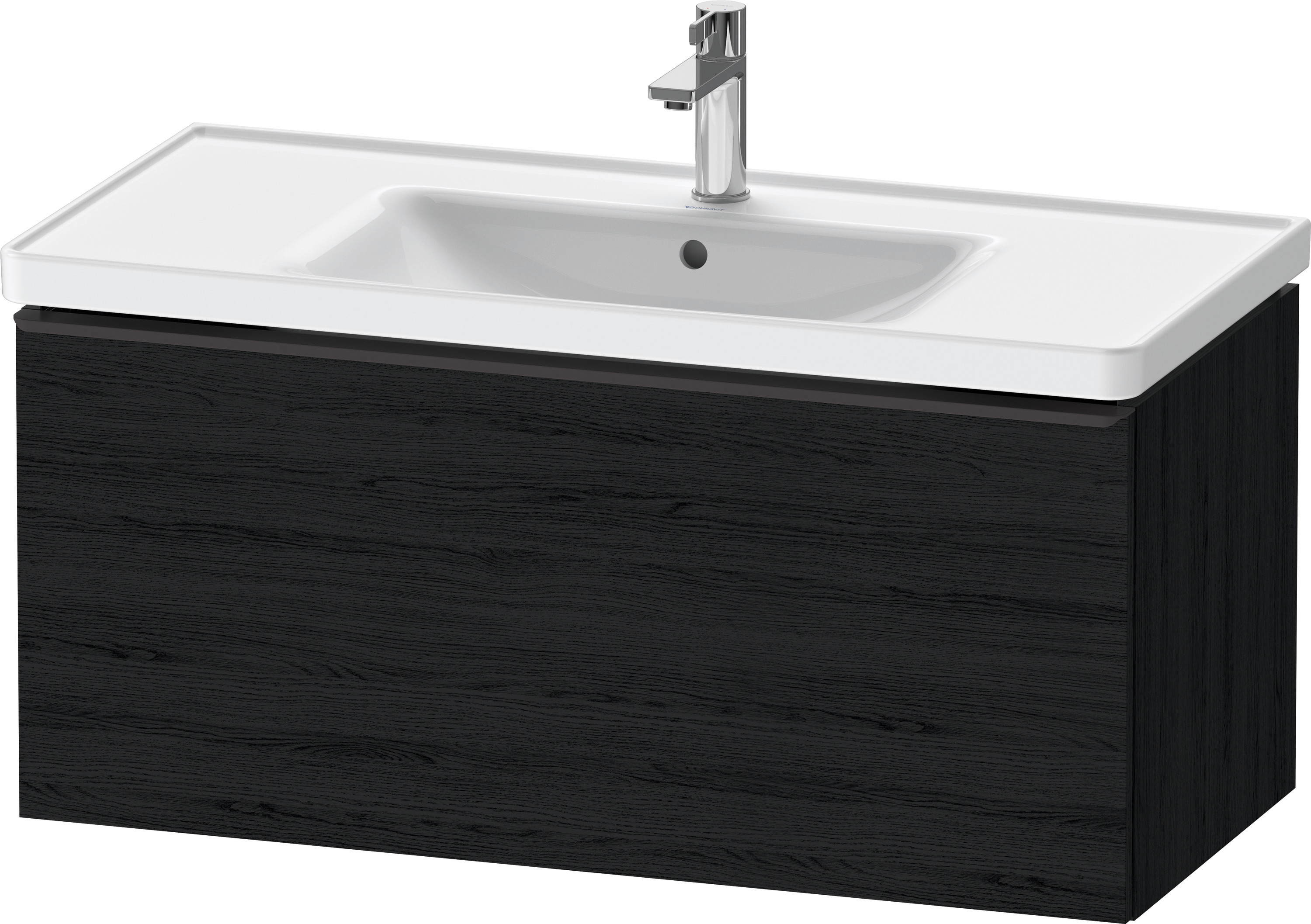 Duravit D-Neo WTU,Wdh,Ausz:1,Gr:Diamant Schw. 984x452x440mm,Eiche Schwarz Matt,Dekor