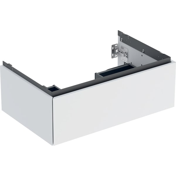 Geberit ONE Unterschrank für WT/-Platte 1 Schubl., 74x26,6x47cm, weiß matt