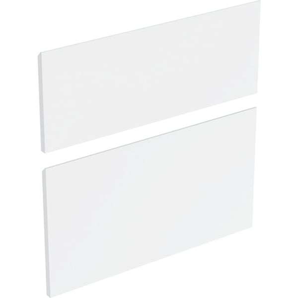 Geberit Set Schubladenfront für Unterschrank B:65cm, weiß glanz