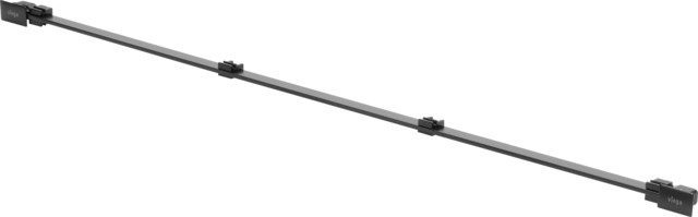 Viega Stegrost Advantix Vario 4967.32 in 300-1200mm Edelstahl schwarz
