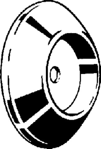 Viega Rosette 6176.9-545 aus Chromnickelstahl poliert