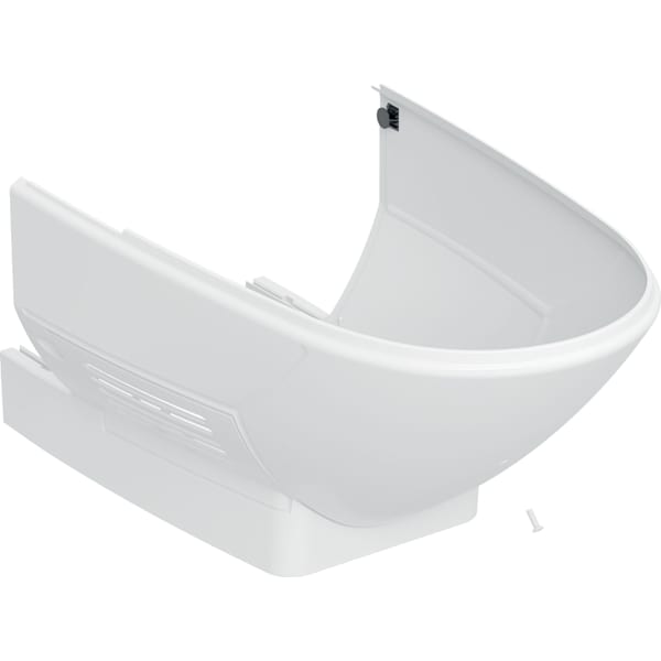 Geberit Verschalung für Stand WC f. Geberit AquaClean 8000plus, weiß