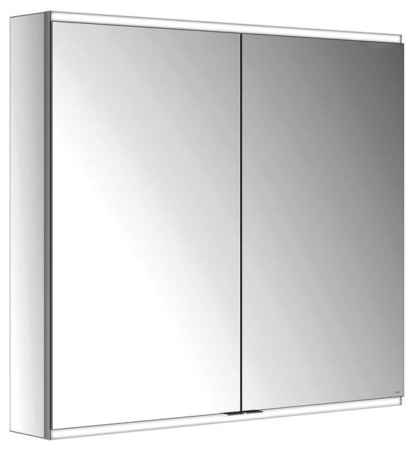 KEUCO Royal Modular 2.0 SPS, bel. 80021, Vorb,2Steckd,sb-elox,1050x900x160mm
