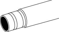 TECEflex Verbundrohr PE-Xc/Al/PE-RT Dim. 20, Rolle 100 m