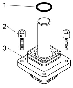 Danfoss Ersatzteilset für Magnetventile EV 250 B 10-12BD (NO), Dichtung EPDM