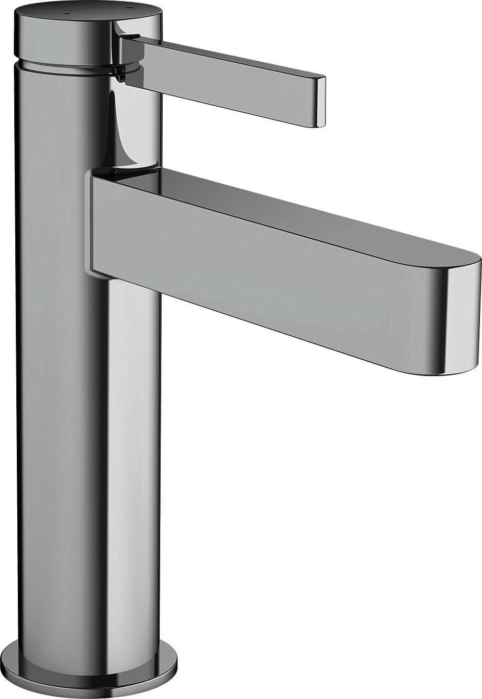 Hansgrohe Waschtischmischer 110 Finoris mit Push-Open Ablaufgarnitur chrom