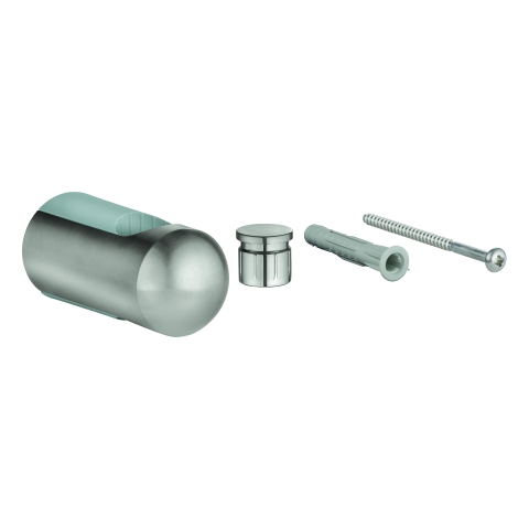 GROHE Brausestangenhalter 48100 für Brausestangen D: 22mm supersteel