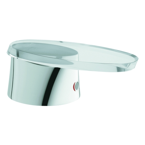 GROHE Glashebel 46483 für Taron EH-Wannenkombin. chrom/clear crystal GROHE Glashebel 46483 für Taron EH-Wannenkombin. chrom/clear crystal