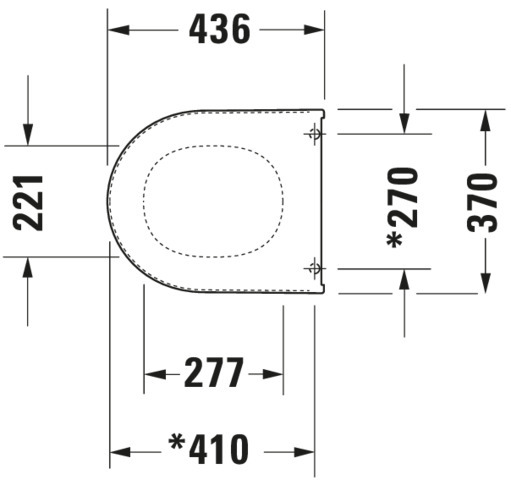 DU WC-Sitz ohne SoftClose Scharniere edelstahl, weiß