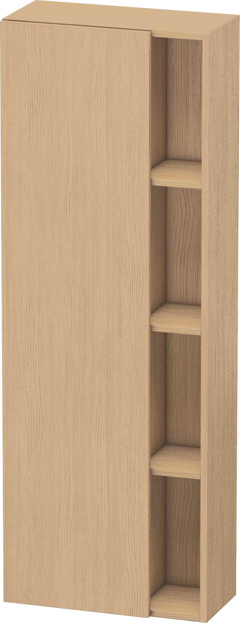 Duravit Hochschrank DuraStyle,240x500x1400mm, 1Tür,TA links, Eiche Natur
