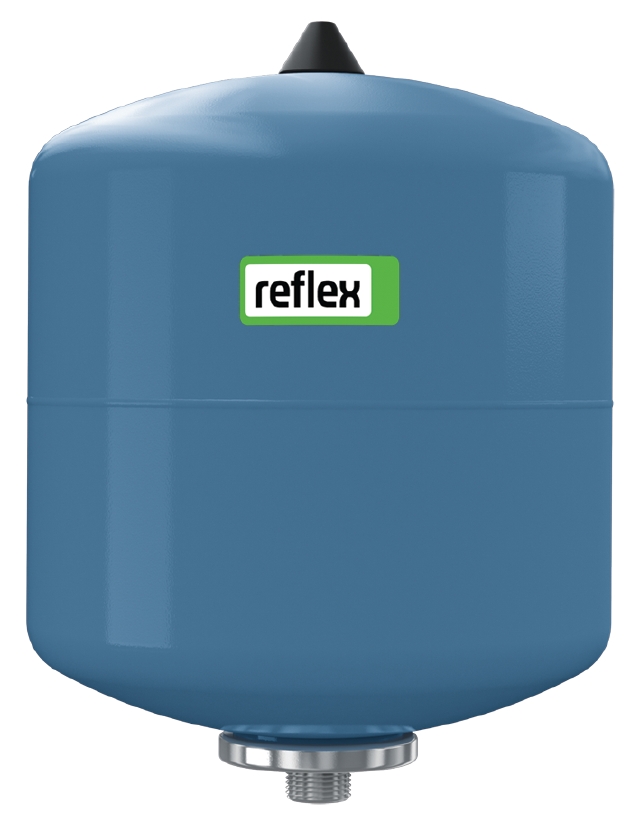Reflex Membran-Druckausdehnungsgefäß Refix DE 18, blau, 10 bar Reflex Membran-Druckausdehnungsgefäß Refix DE 18, blau, 10 bar