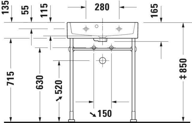 Duravit WT/MWT Compact Vero Air 600mm, Weiß o.ÜL,HLB,o.HL,geschliffen