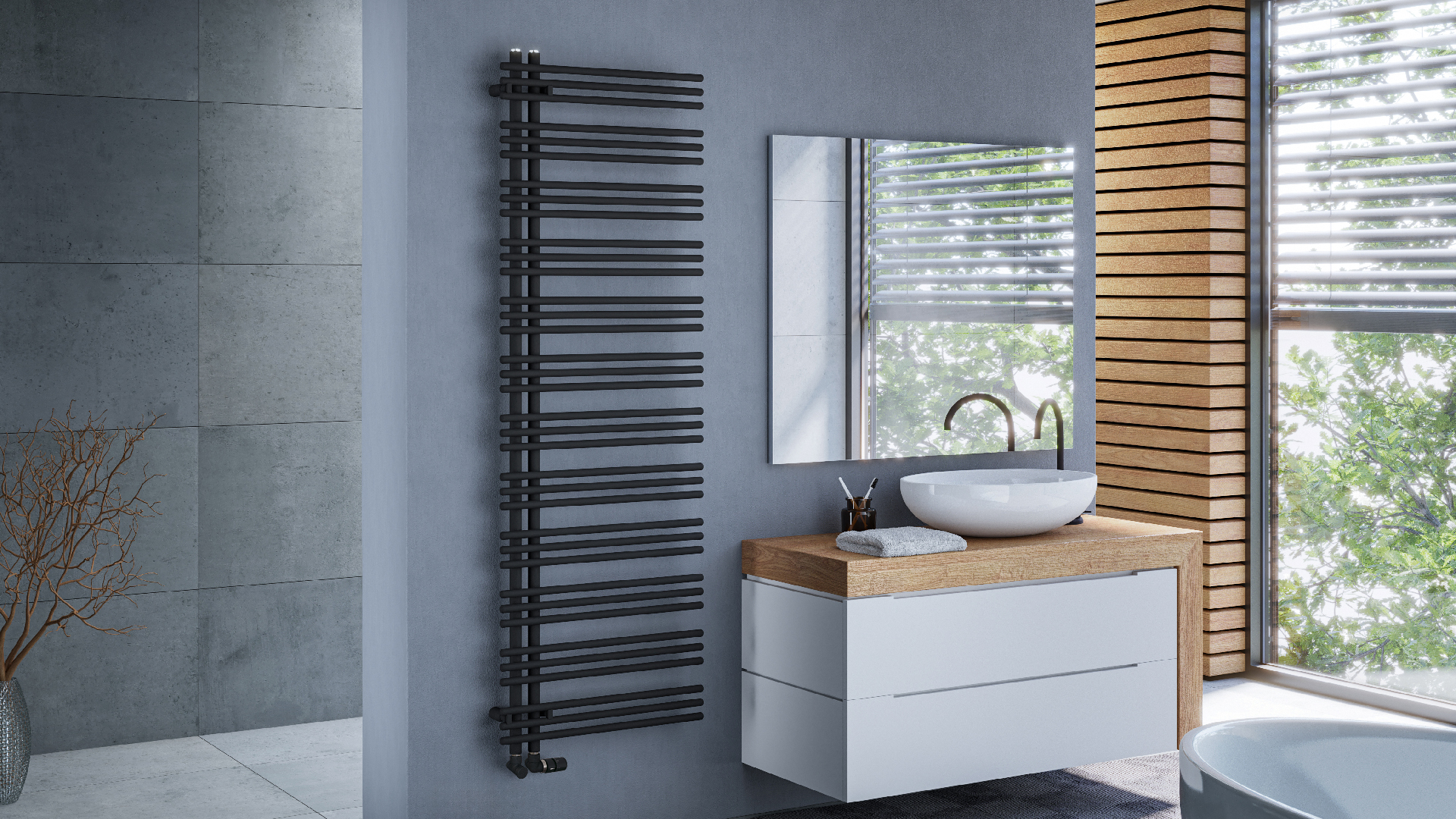 Zehnder Design-Heizkörper Yucca YA-170-060 1736x47x578 Beach Gold