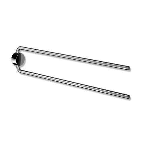 HEWI HH Sys 815 zweiarmig, 425mm, schwenkbar, Chrom, Klebebefestigung