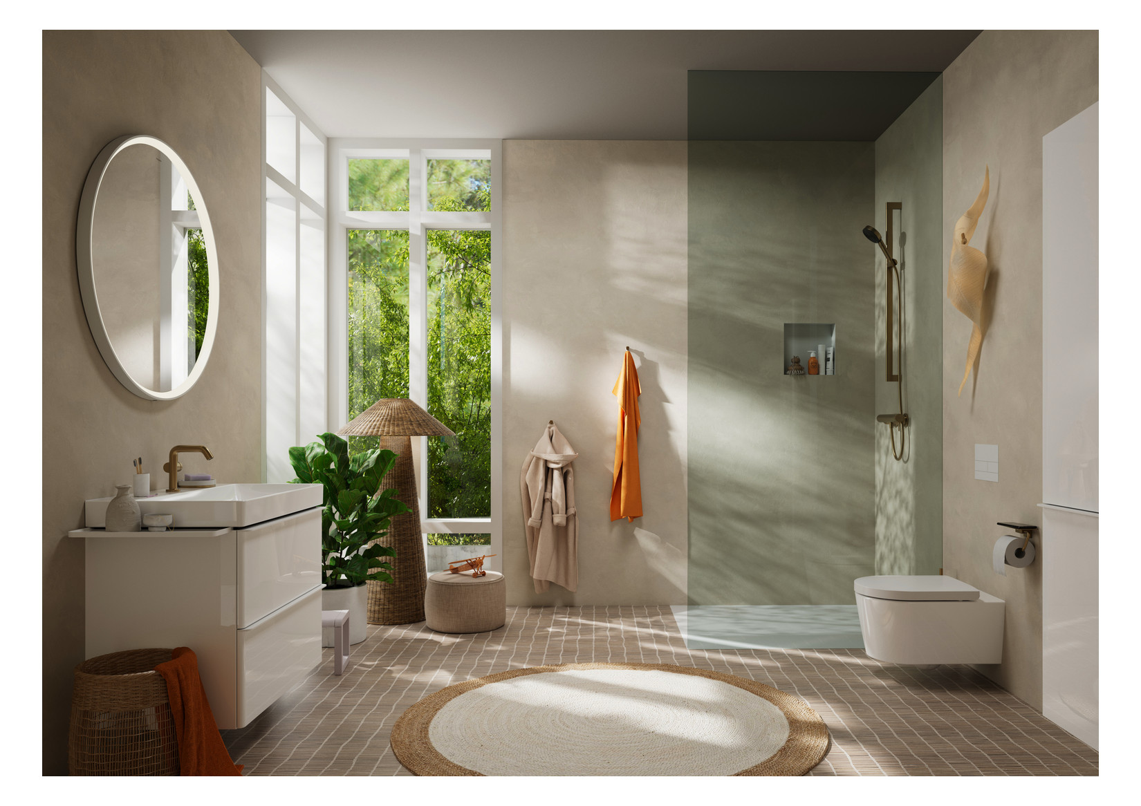 Hansgrohe WTM 110 Tecturis S Fine CoolStart ohne Ablaufgarnitur BBR