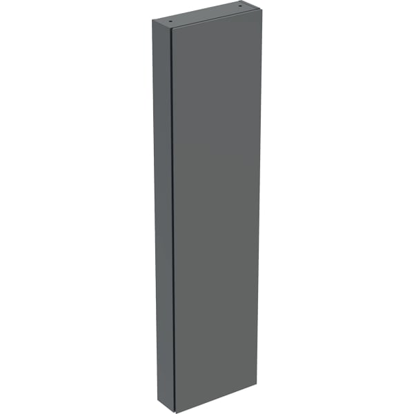 Geberit Hochschrank, 1 Tür u. i.Spiegel 45x180x15cm, lava matt