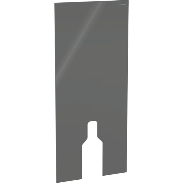 Geberit Frontverkleidung für Geberit Monolith für Stand-WC 114cm lava/Glas