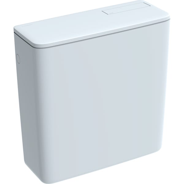 Geberit AP128 AP-Spülkasten, Spül-Stopp-Sp aufg., WA mittig / seitlich, weiß-alpin Geberit AP128 AP-Spülkasten, Spül-Stopp-Sp aufg., WA mittig / seitlich, weiß-alpin